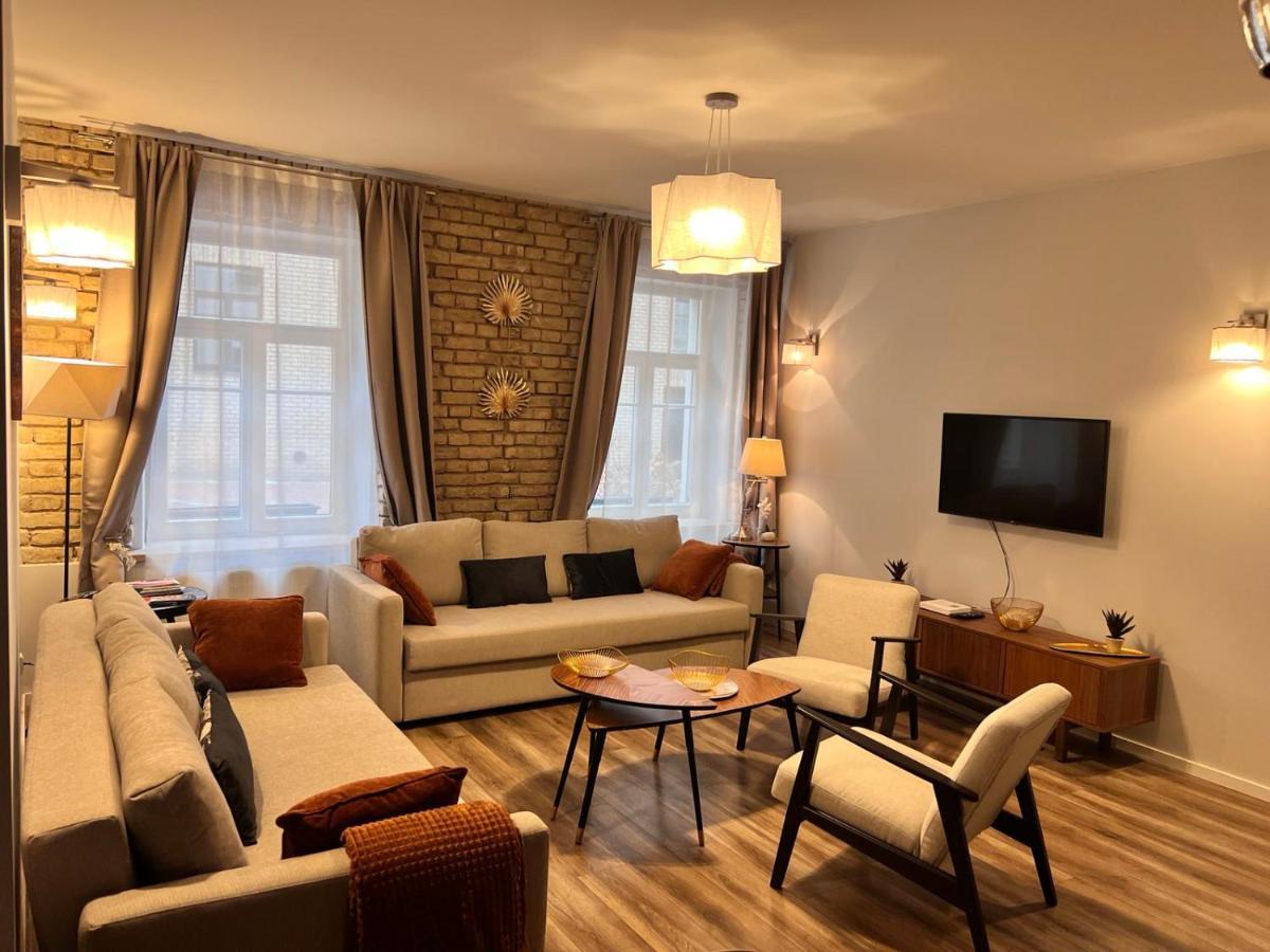 Apartamento Brand New Flat Heart Of Vilna Exterior foto